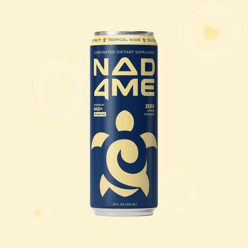 NAD4Me Tropical Wave caffeine-free NAD+ drink