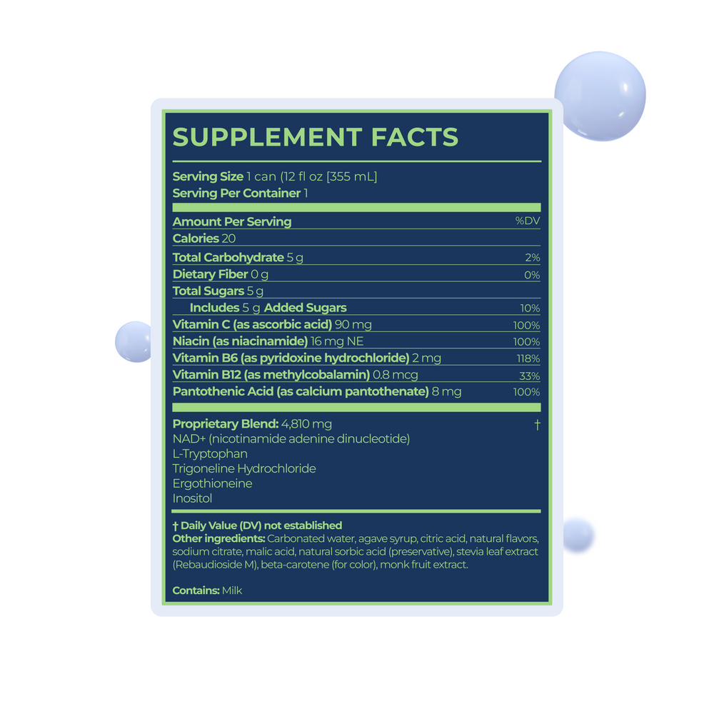 NAD4Me | Minty Lime Spark